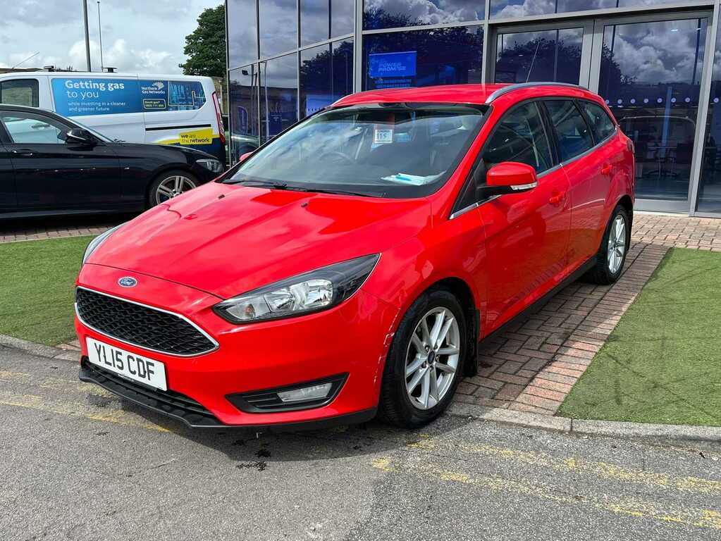 Ford Focus 1.6 Tdci 115 Zetec YL15CDF Red #2