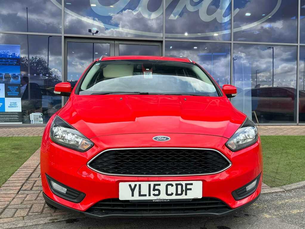 Ford Focus 1.6 Tdci 115 Zetec YL15CDF Red #3