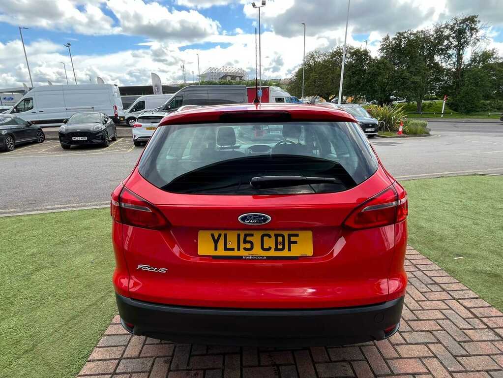 Ford Focus 1.6 Tdci 115 Zetec YL15CDF Red #4