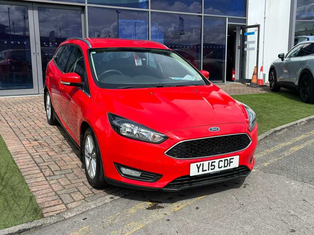 Ford Focus 1.6 Tdci 115 Zetec Red