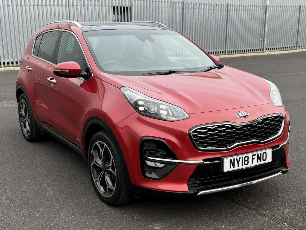 Kia Sportage 1.6T Gdi Gt-line S Dct Awd Red