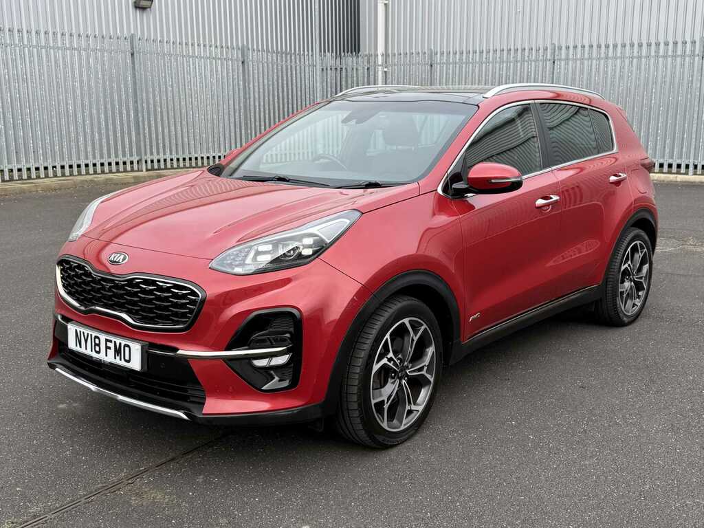 Kia Sportage 1.6T Gdi Gt-line S Dct Awd NY18FMO Red #3