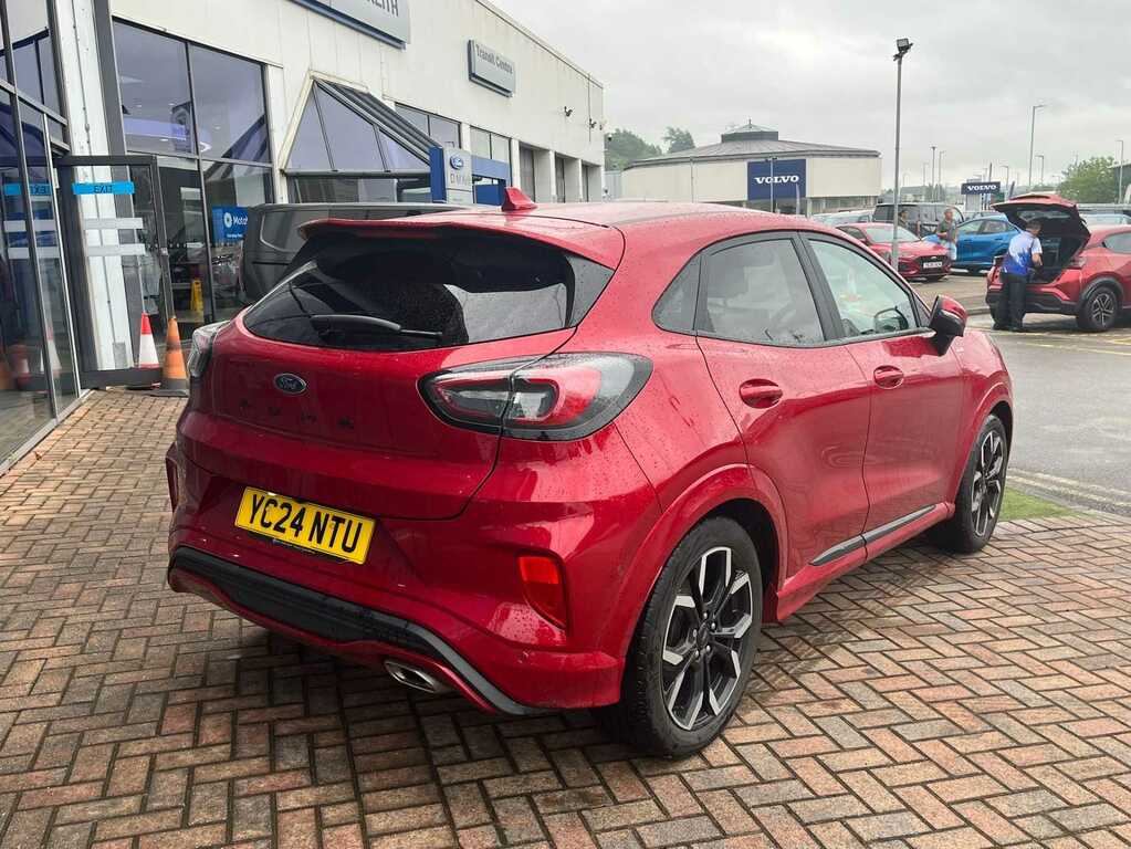 Ford Puma 1.0 Ecoboost Hybrid Mhev St-line YC24NTU Red #5