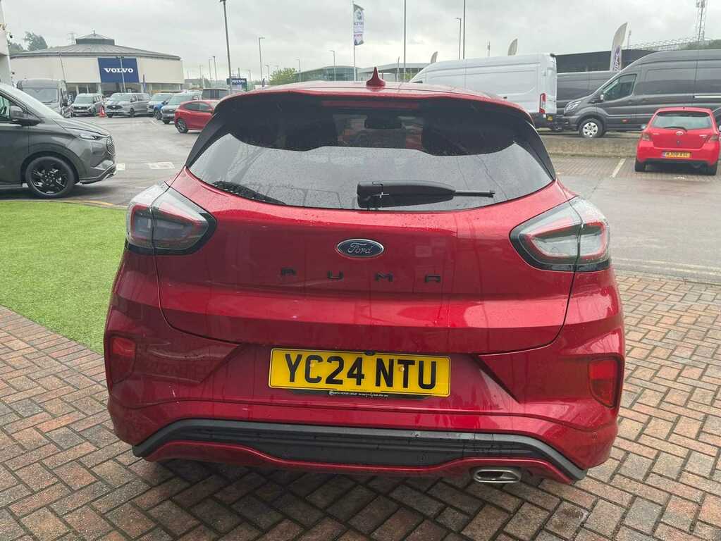 Ford Puma 1.0 Ecoboost Hybrid Mhev St-line YC24NTU Red #6