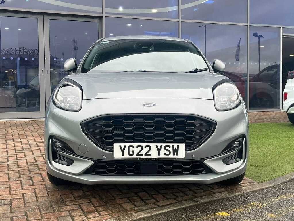 Ford Puma 1.0 Ecoboost Hybrid Mhev St-line X Dct YG22YSW Silver #2