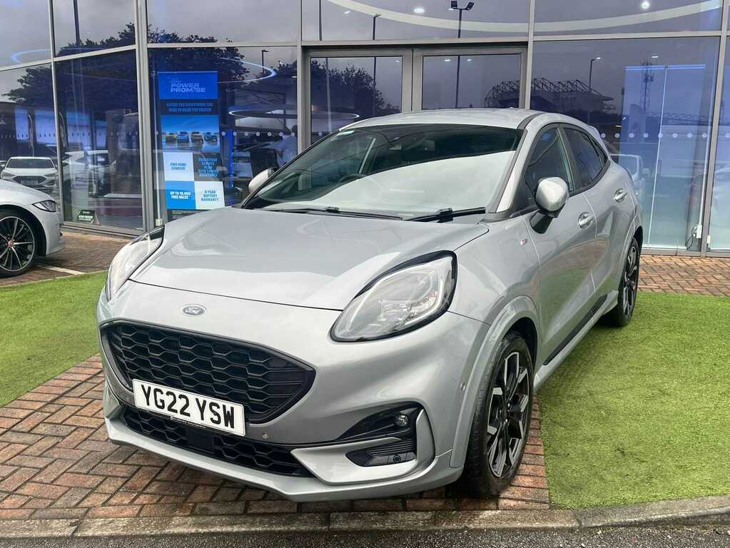 Ford Puma 1.0 Ecoboost Hybrid Mhev St-line X Dct YG22YSW Silver #3
