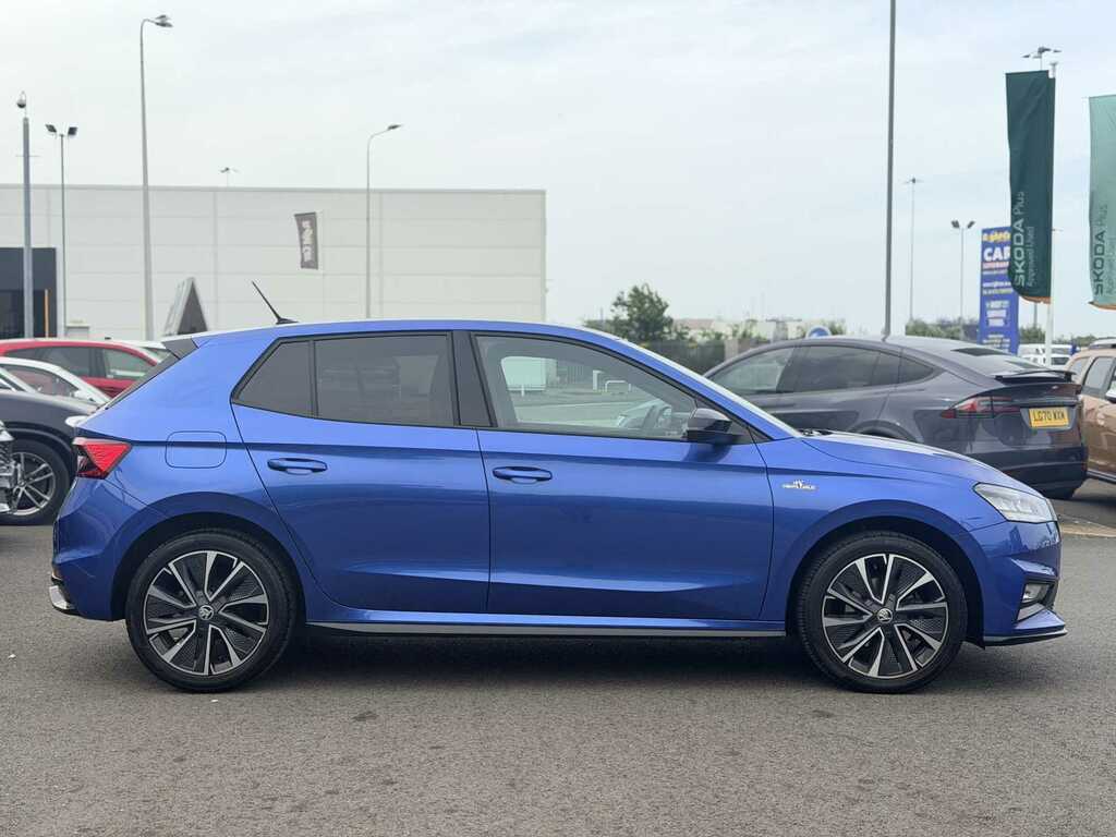 Skoda Fabia 1.5 Tsi 150 Monte Carlo Dsg FV24UKZ Blue #4