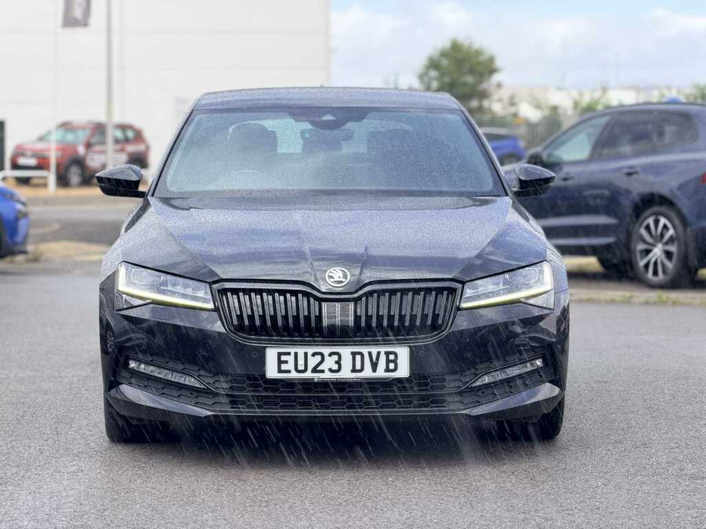 Skoda Superb 2.0 Tdi Cr Sport Line Plus Dsg EU23DVB Black #2