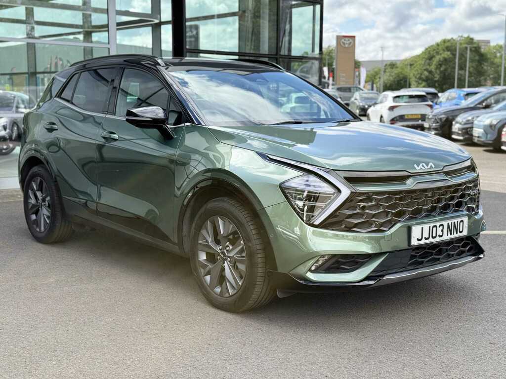 Kia Sportage 1.6T Gdi Hev Gt-line S Green