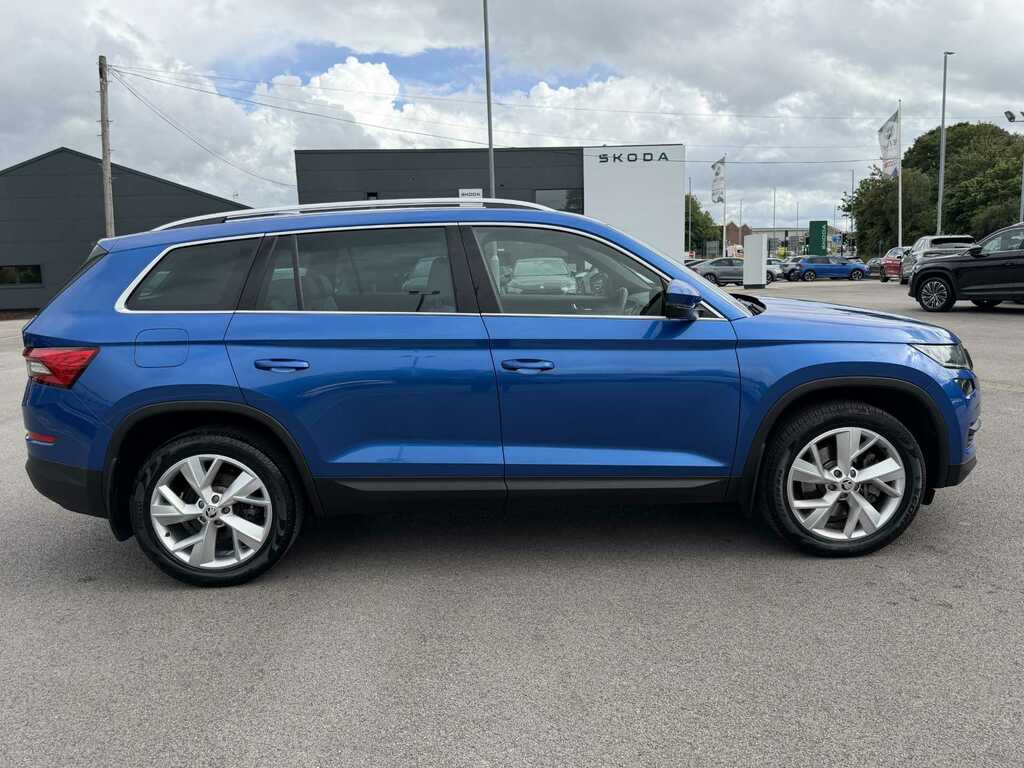 Skoda Kodiaq 2.0 Tdi 190 Edition 4X4 Dsg 7 Seat Blue #4