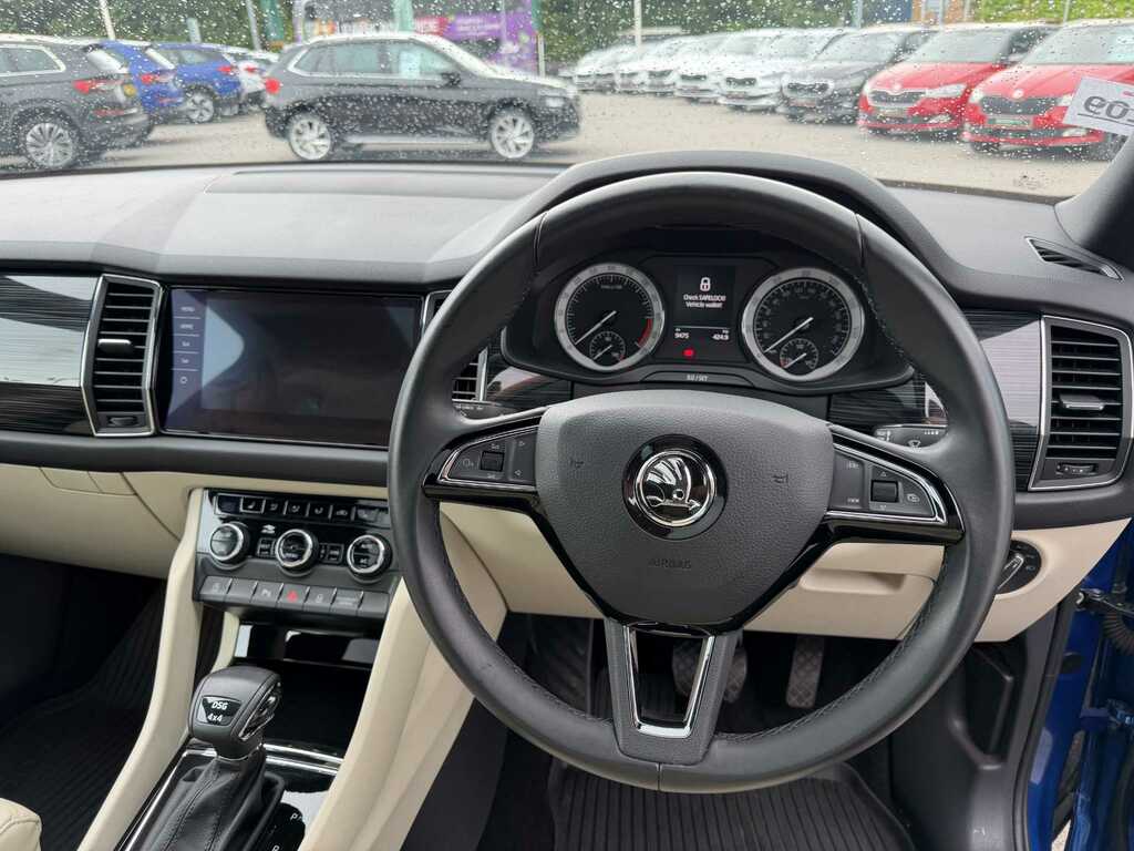 Skoda Kodiaq 2.0 Tdi 190 Edition 4X4 Dsg 7 Seat Blue #6