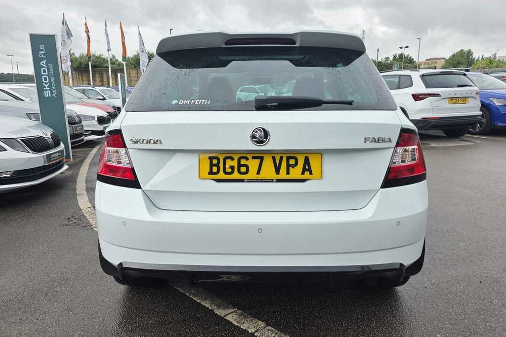 Skoda Fabia 1.0 Tsi 110 Monte Carlo White #5