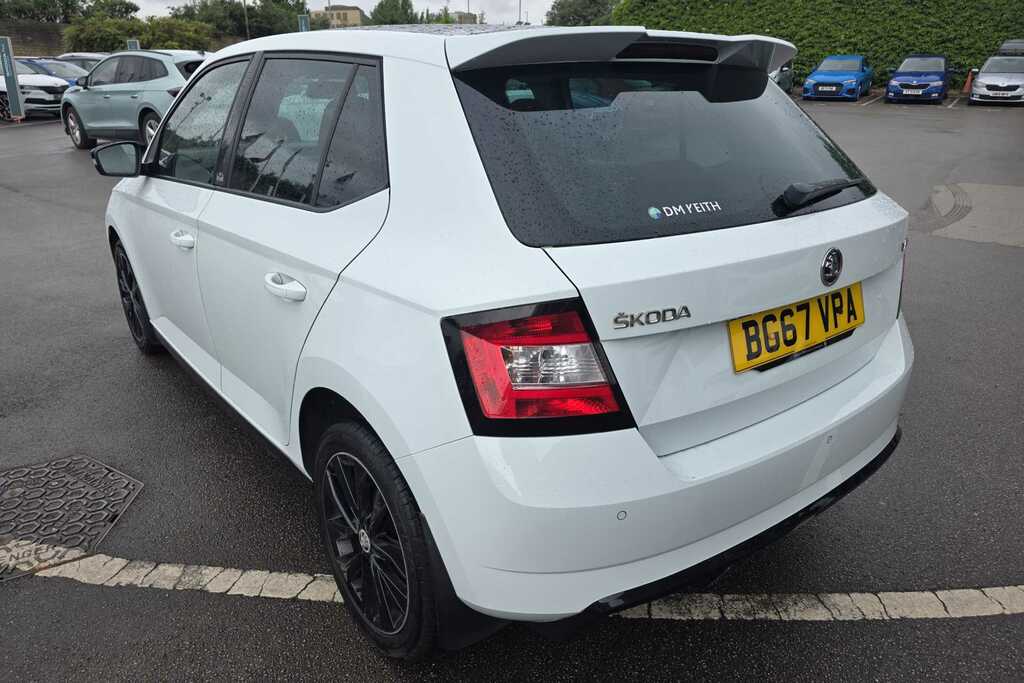 Skoda Fabia 1.0 Tsi 110 Monte Carlo White #6