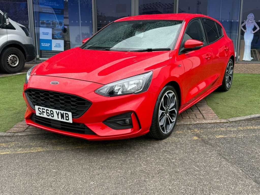Ford Focus 1.0T Ecoboost St-line X Hatchback Manua Red #3