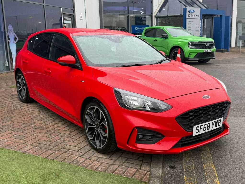 Ford Focus 1.0T Ecoboost St-line X Hatchback Manua Red