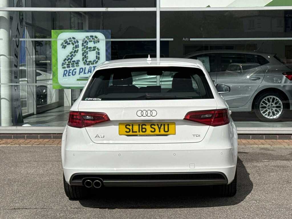 Audi A3 2.0 Tdi S Line Nav White #6