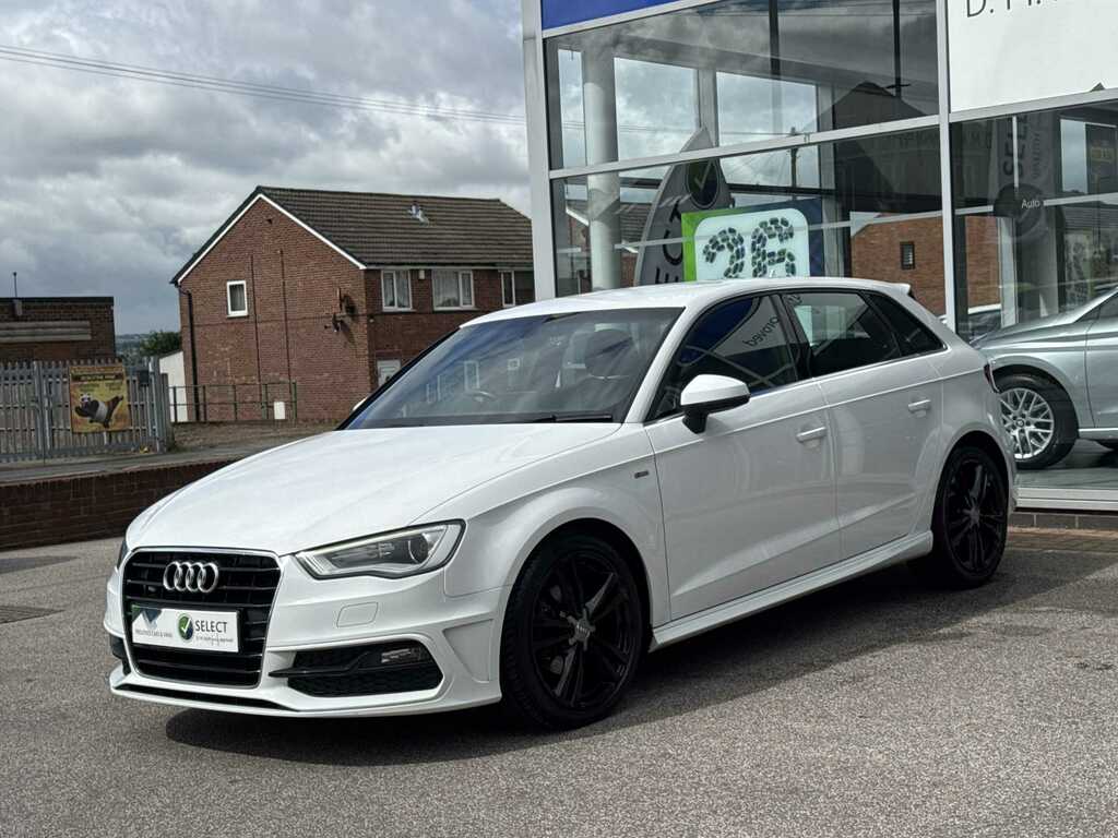 Audi A3 2.0 Tdi S Line Nav White #3