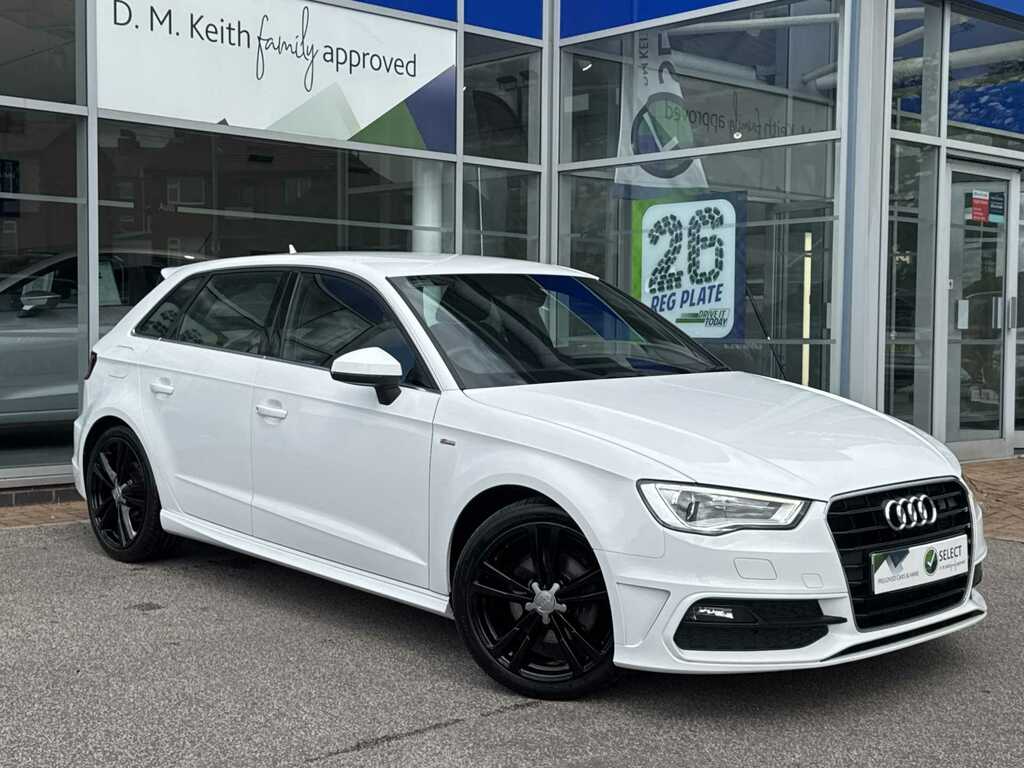 Audi A3 2.0 Tdi S Line Nav White