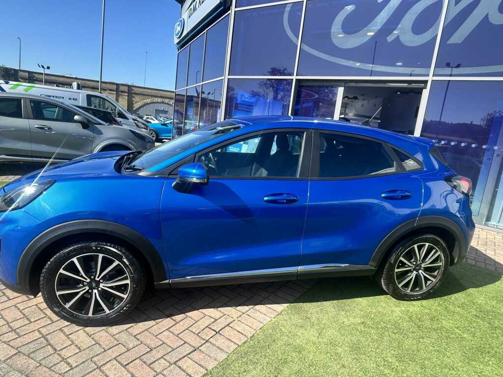 Ford Puma 1.0 Ecoboost Hybrid Mhev Titanium YH23XHR Blue #2