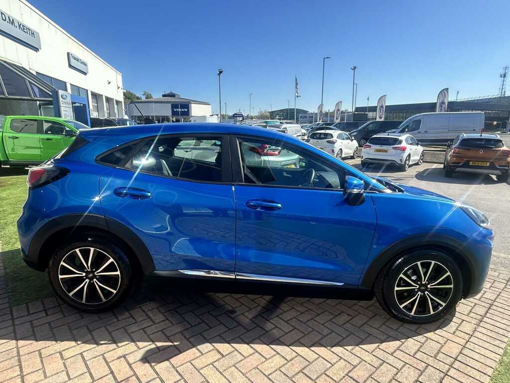 Ford Puma 1.0 Ecoboost Hybrid Mhev Titanium YH23XHR Blue #4