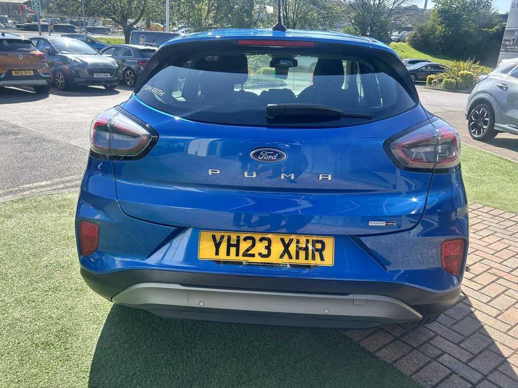 Ford Puma 1.0 Ecoboost Hybrid Mhev Titanium YH23XHR Blue #6