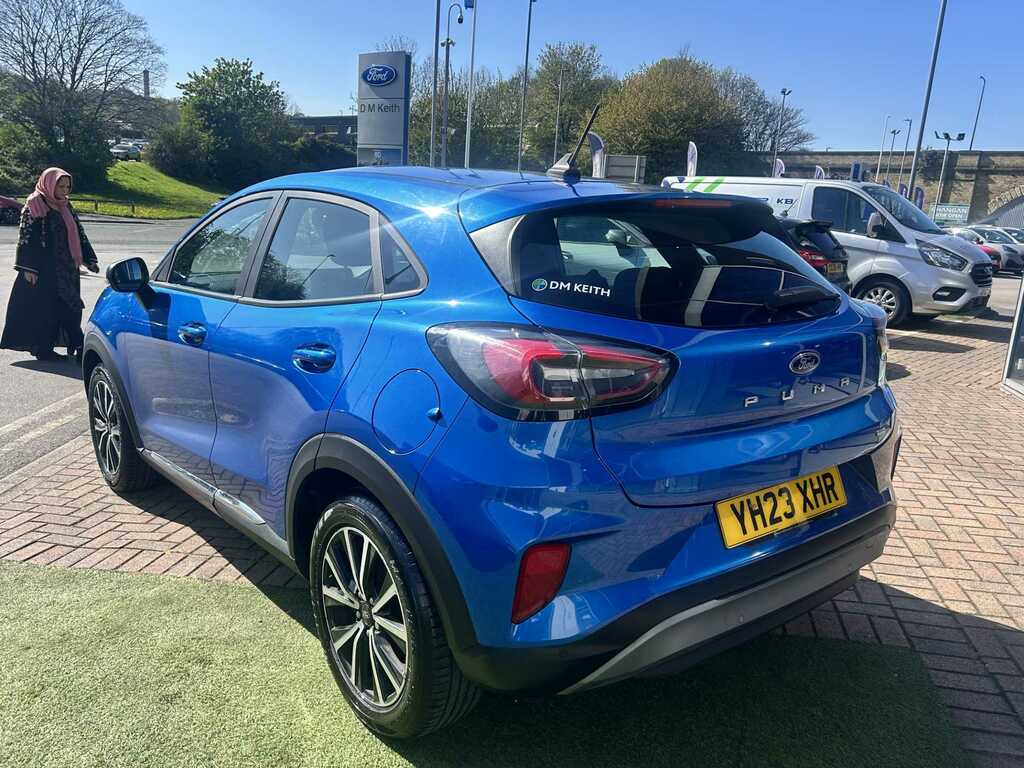 Ford Puma 1.0 Ecoboost Hybrid Mhev Titanium YH23XHR Blue #3