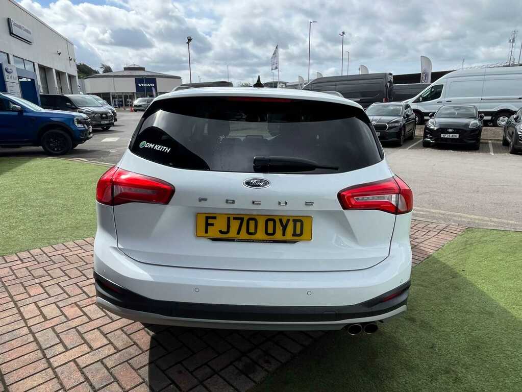 Ford Focus 1.0 Ecoboost 125 Active X FJ70OYD White #4