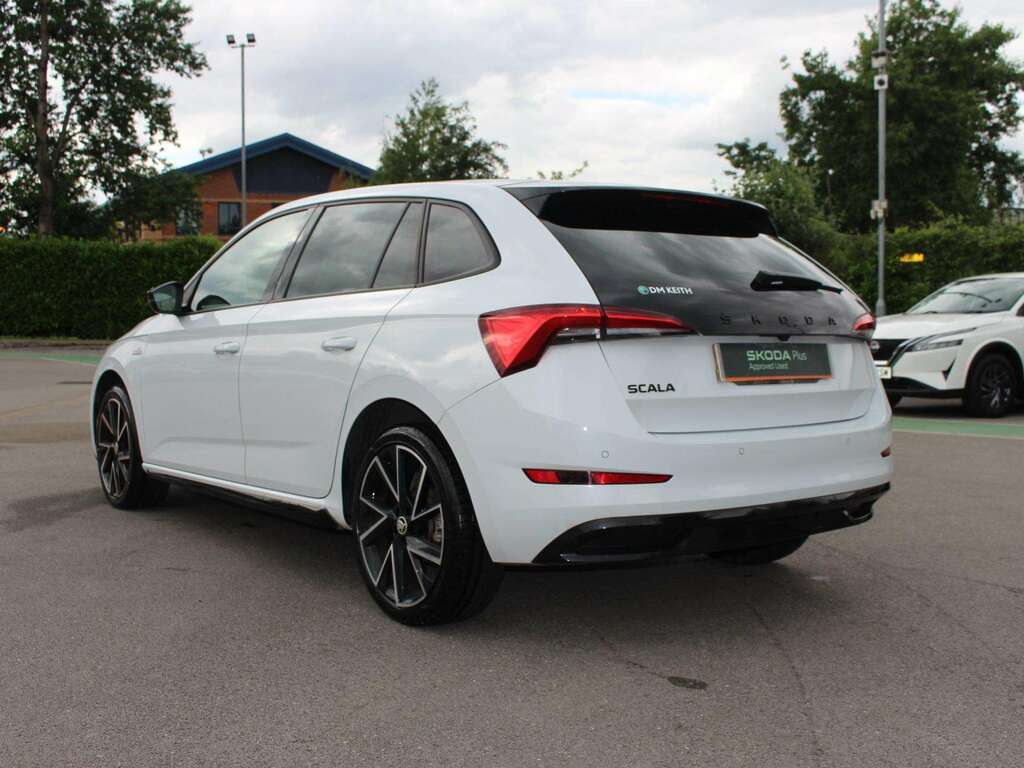 Skoda Scala 1.0 Tsi 110 Monte Carlo EN23GDA White #3