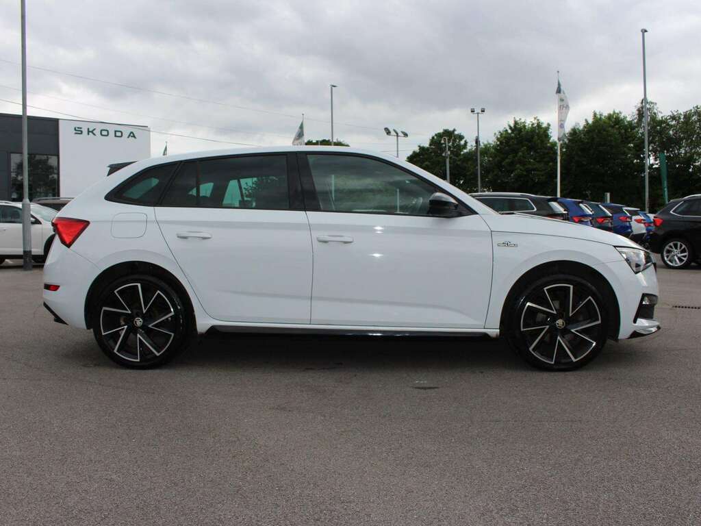 Skoda Scala 1.0 Tsi 110 Monte Carlo EN23GDA White #4