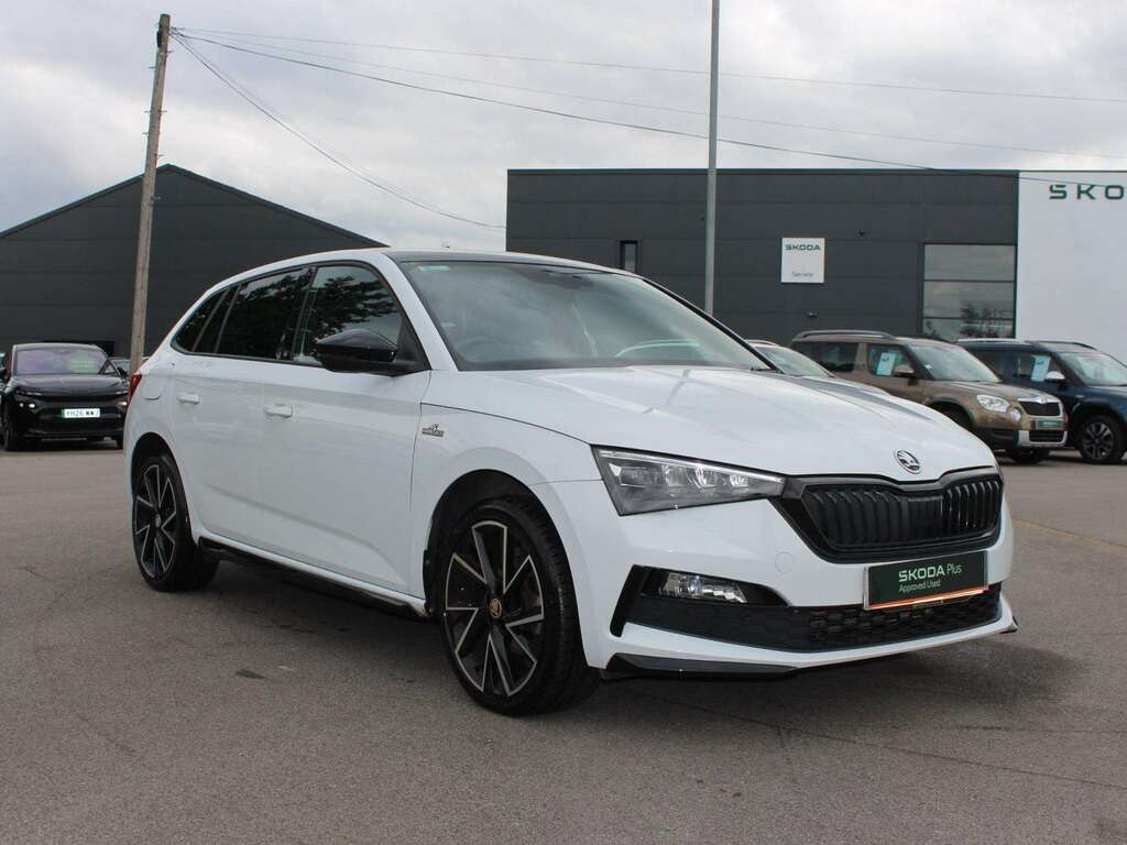 Skoda Scala 1.0 Tsi 110 Monte Carlo White