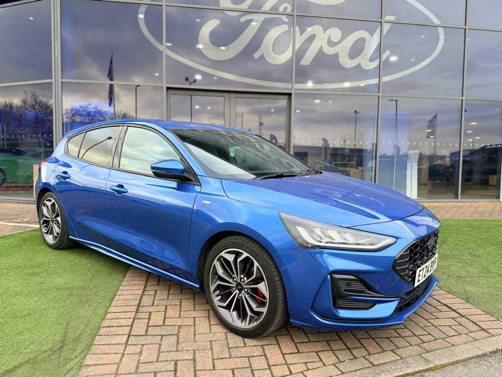 Ford Focus 1.0 Ecoboost Hybrid Mhev St-line X ET24BVP Blue #5
