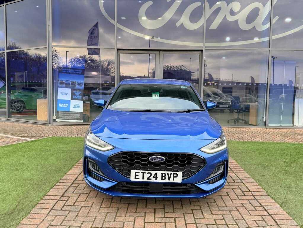Ford Focus 1.0 Ecoboost Hybrid Mhev St-line X ET24BVP Blue #4