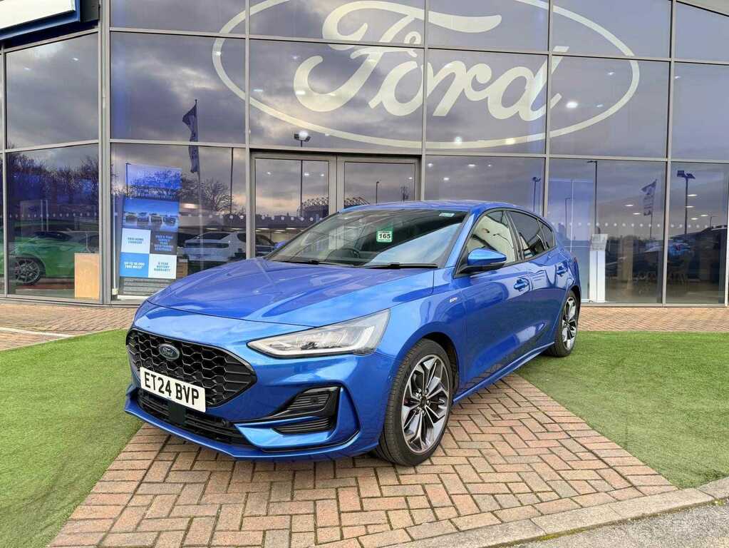 Ford Focus 1.0 Ecoboost Hybrid Mhev St-line X Blue