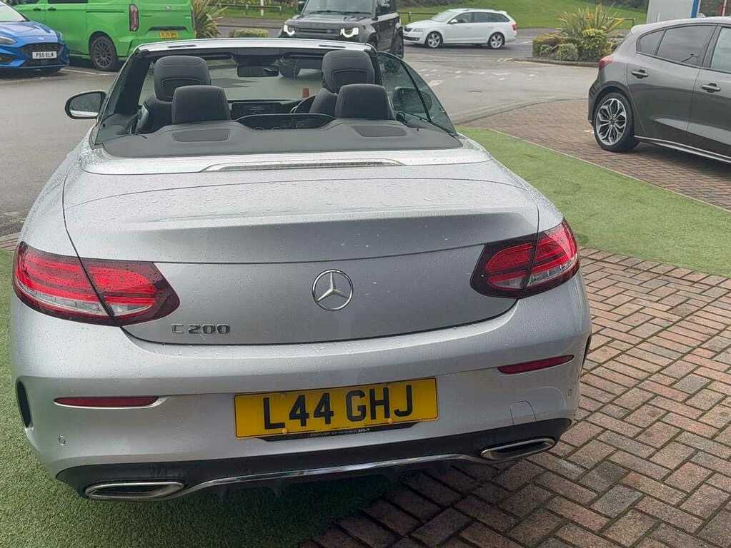 Mercedes-Benz C Class 1.5 C200 Mhev Amg Line Premium Cabriolet Pet Silver #2