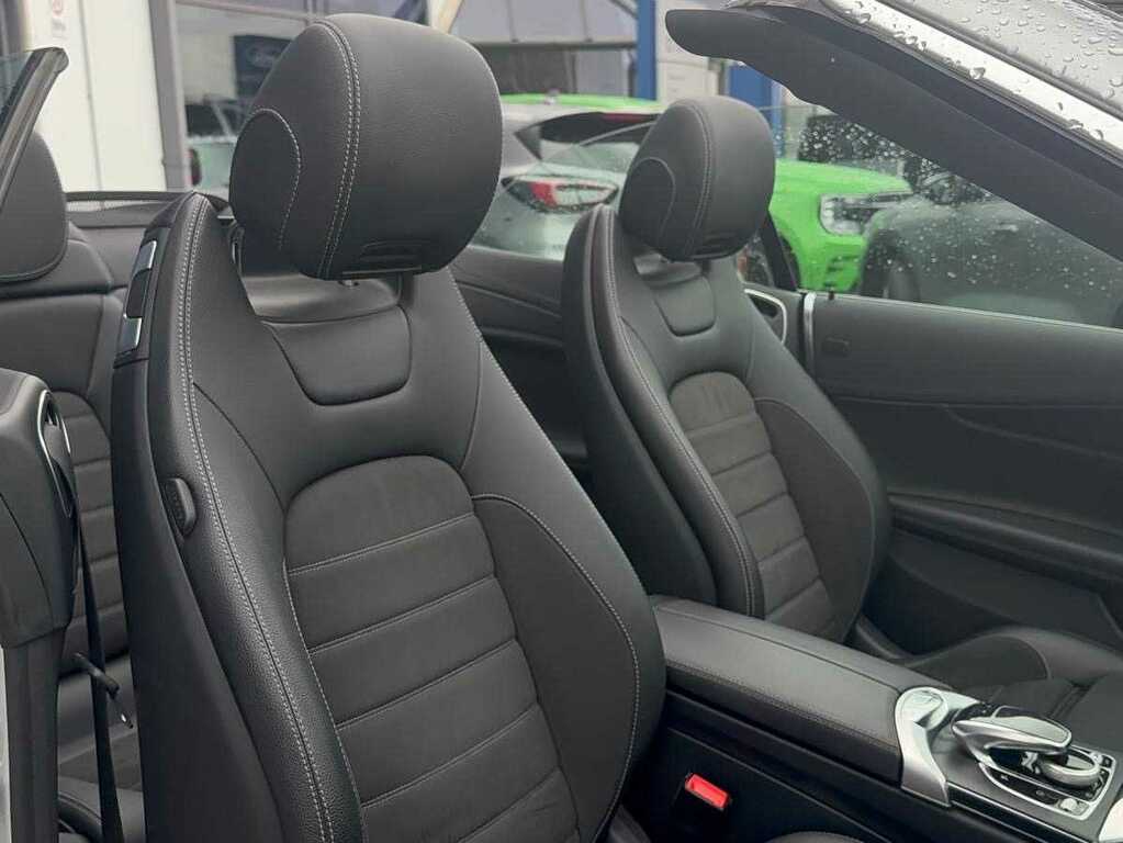 Mercedes-Benz C Class 1.5 C200 Mhev Amg Line Premium Cabriolet Pet Silver #6
