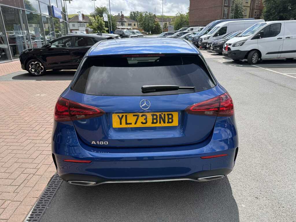 Mercedes-Benz A Class A180 Amg Line Executive YL73BNB Blue #6
