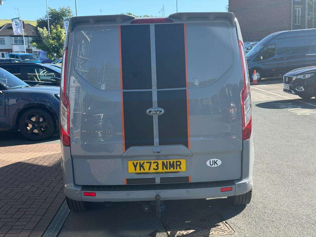 Ford Transit Custom 2.0 Ecoblue 170Ps Low Roof Dcab Sport Van YK73NMR Grey #6