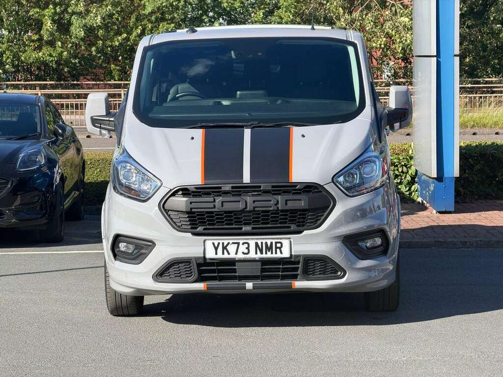 Ford Transit Custom 2.0 Ecoblue 170Ps Low Roof Dcab Sport Van YK73NMR Grey #2
