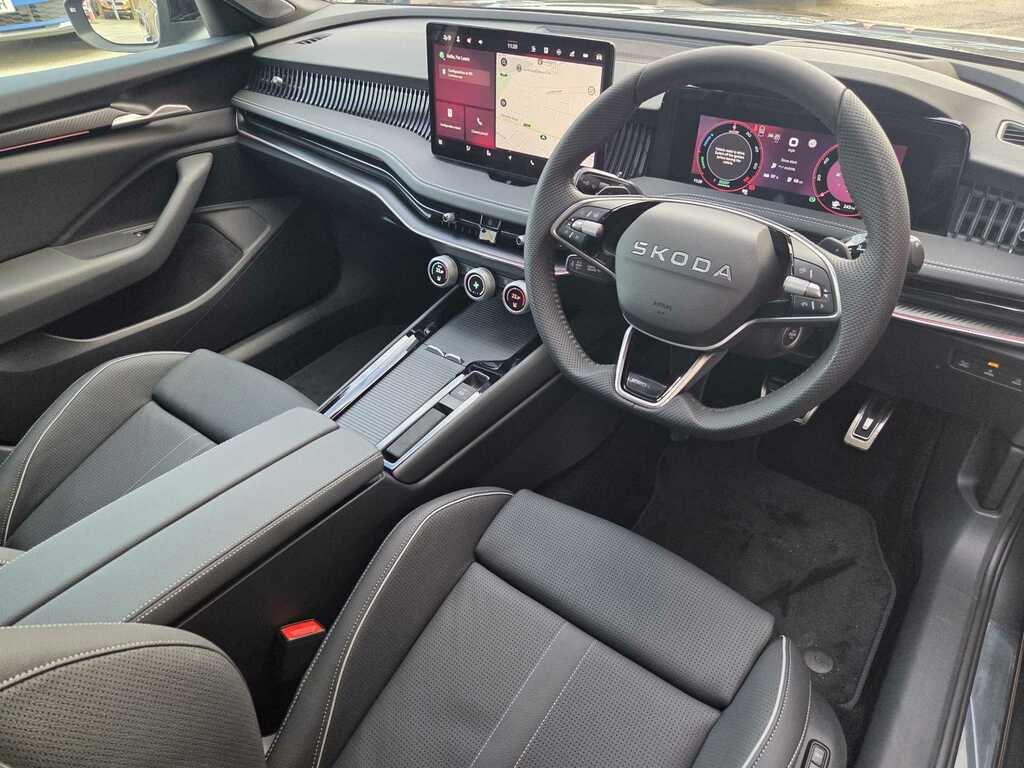 Skoda Superb 1.5 Tsi Iv Sportline Dsg Grey #5