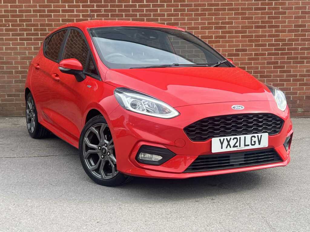 Ford Fiesta St-line Edition Tu YX21LGV Red