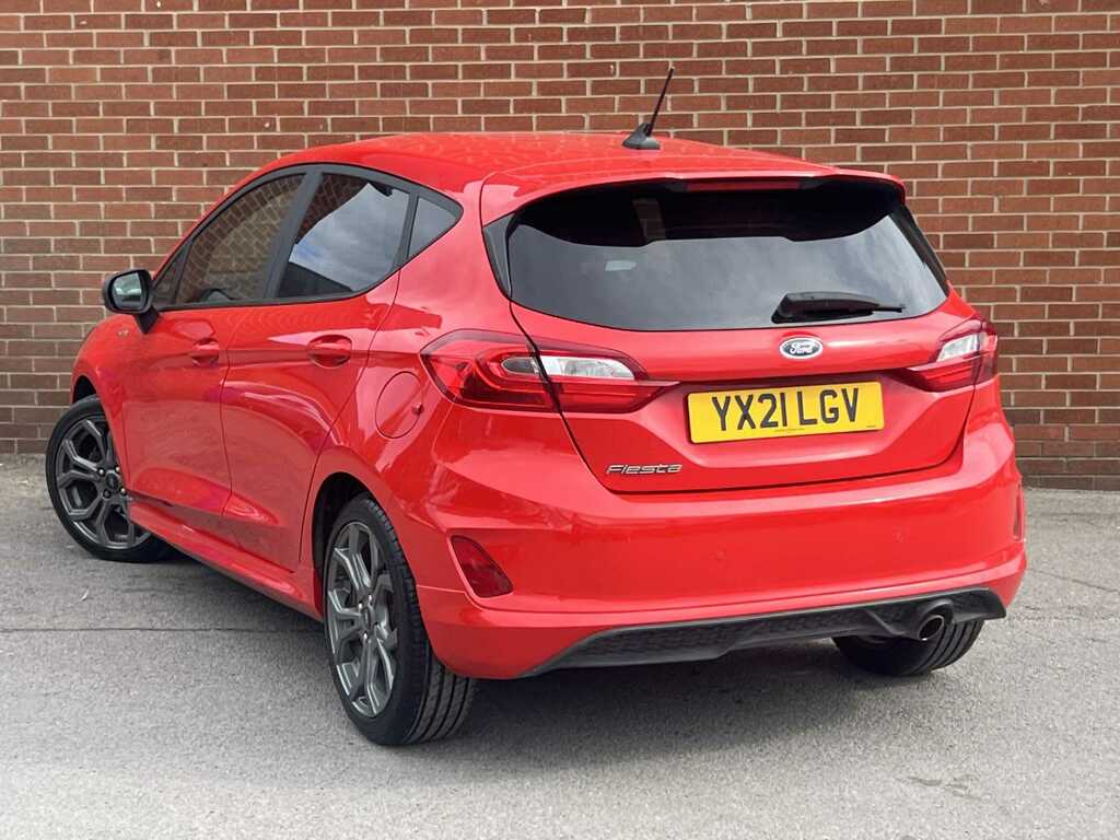 Ford Fiesta St-line Edition Tu YX21LGV Red #5