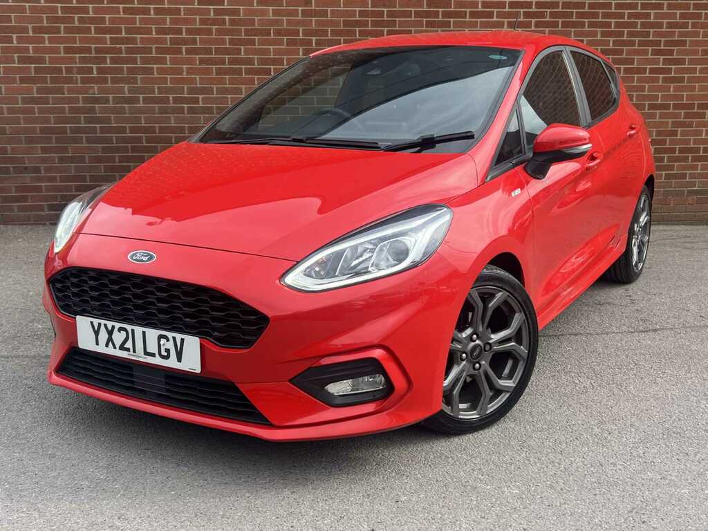 Ford Fiesta St-line Edition Tu YX21LGV Red #3