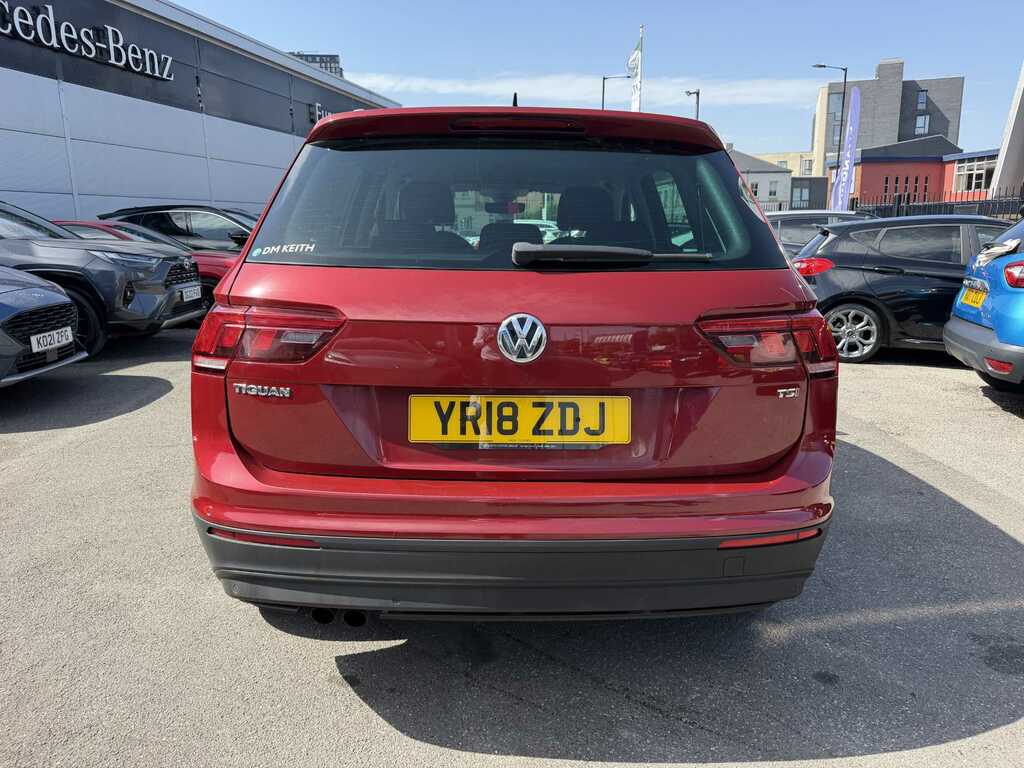 Volkswagen Tiguan 1.4 Tsi 125 Se Nav YR18ZDJ Red #6