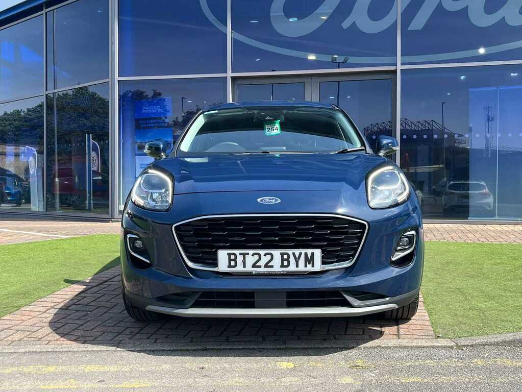 Ford Puma 1.0 Ecoboost Hybrid Mhev Titanium Blue