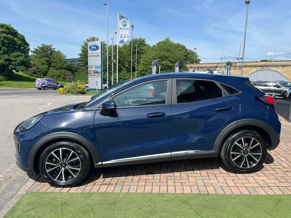 Ford Puma 1.0 Ecoboost Hybrid Mhev Titanium Blue #4
