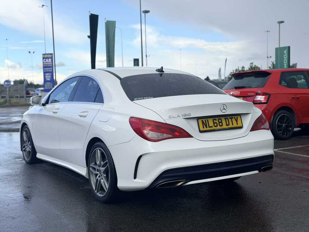 Mercedes-Benz CLA Class Cla 180 Amg Line Edition Tip NL68DTY White #6