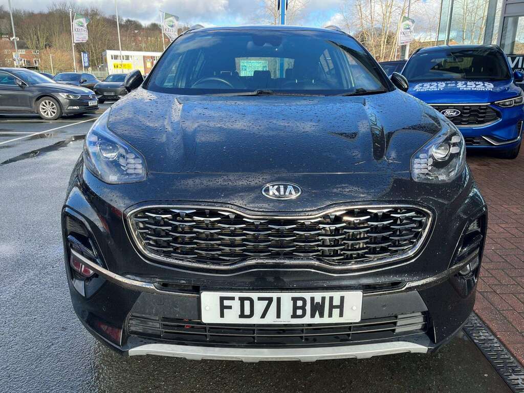 Kia Sportage 1.6 Crdi Mhev Gt-line Suv Hybrid Black #2