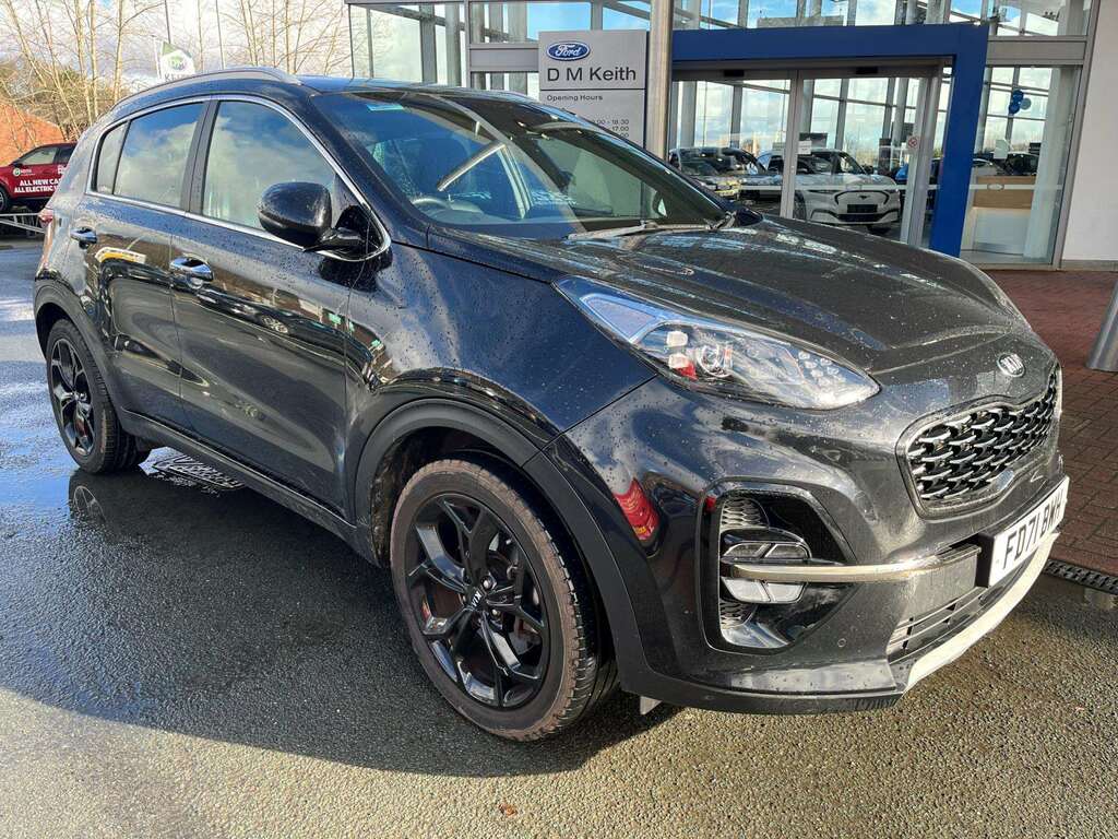 Kia Sportage 1.6 Crdi Mhev Gt-line Suv Hybrid Black