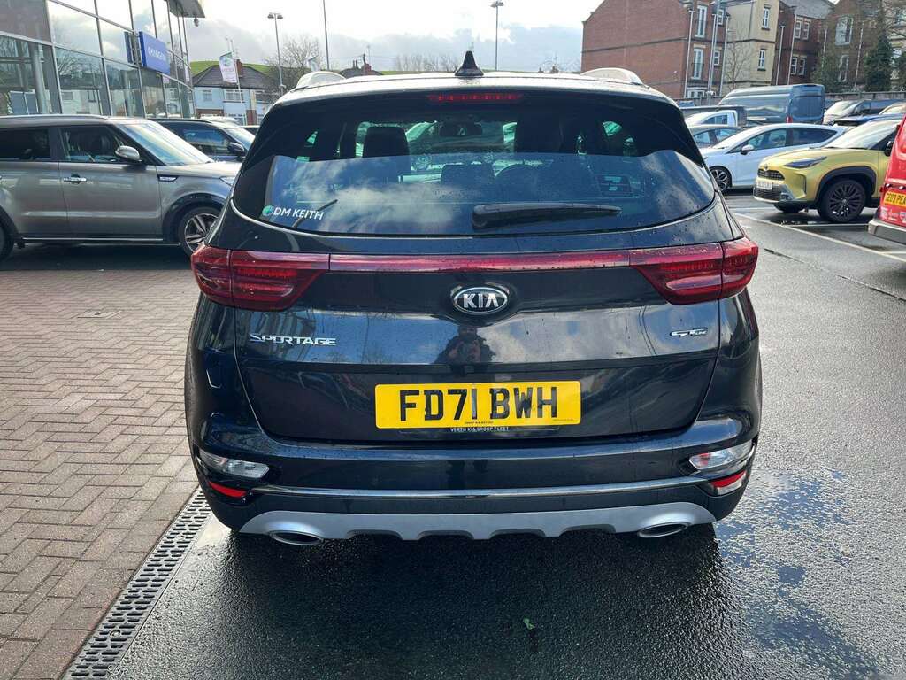 Kia Sportage 1.6 Crdi Mhev Gt-line Suv Hybrid Black #6
