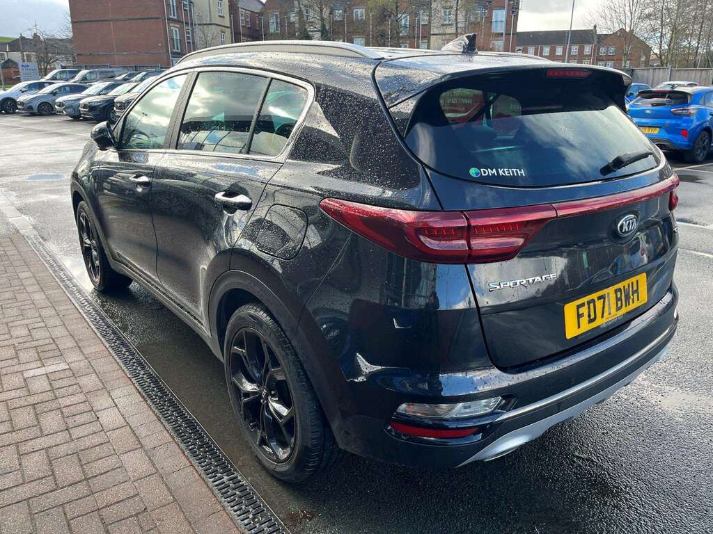 Kia Sportage 1.6 Crdi Mhev Gt-line Suv Hybrid Black #5
